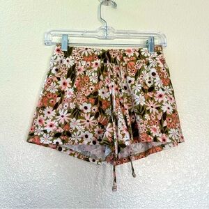 Sonoma Goods For Life Women's Floral Print Pajama Shorts Size XS